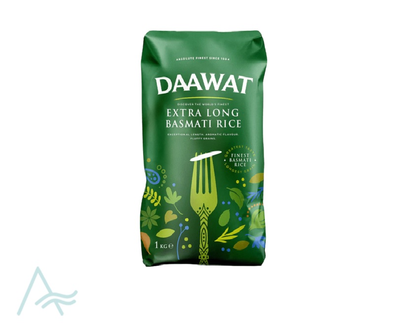 DAAWAT EXTRA LONG BASMATI RICE 1 KG